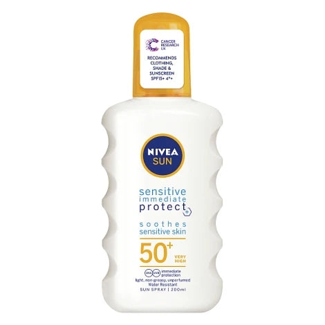 Nivea Sun Sensitive Immediate Protect SPF 50 - 200ml
