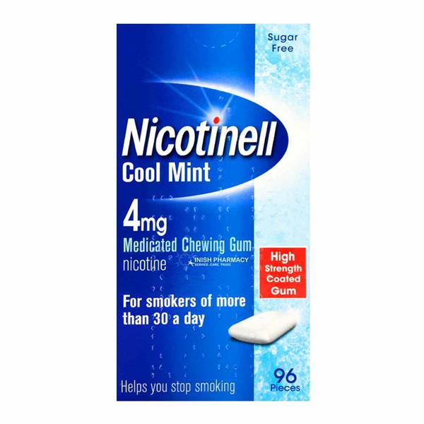 Nicotinell Gum Cool Mint 4mg - 24/96 Pack