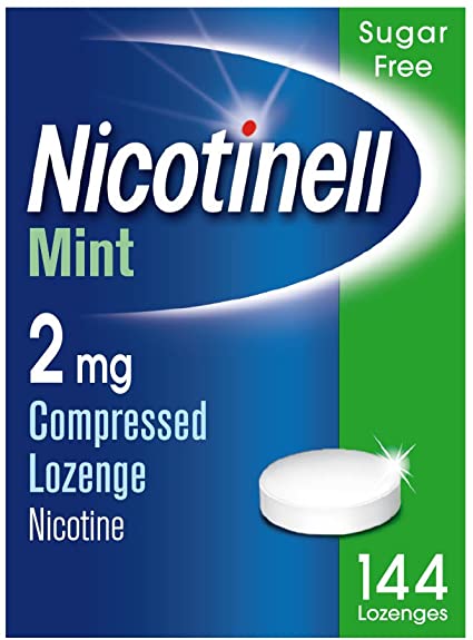 Nicotinell Lozenges Mint 2mg - 36/96/144 Pack
