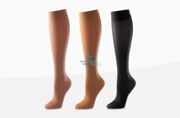 Activa Class 1 Knee Length Closed Toe Compression Socks - Pair