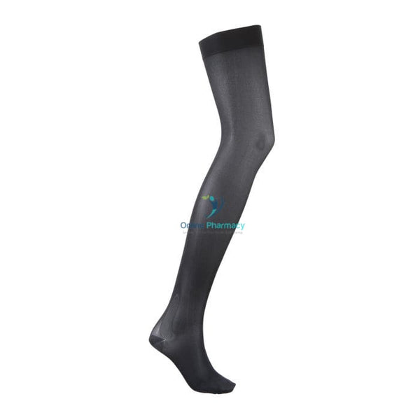 Activa Class 1 Thigh Length Closed Toe Compression Socks - Pair