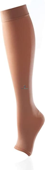Activa Class 2 Knee Length Open Toe Compression Socks - 1 Pair