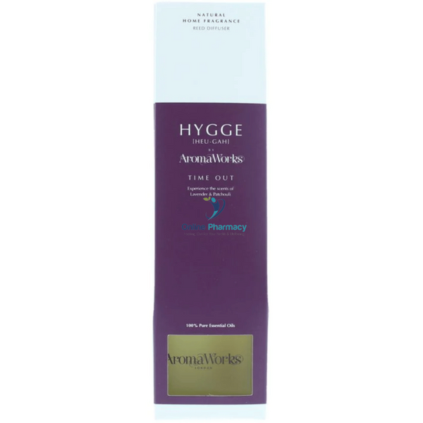 Aromaworks Hygge Reed Diffuser - Time Out Lavender And Patchouli Home Fragrance