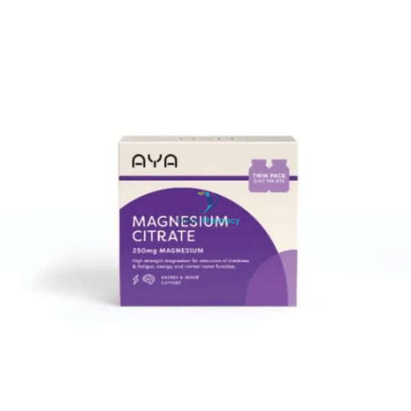 AYA Magnesium Citrate Twin Pack 120 Tablets