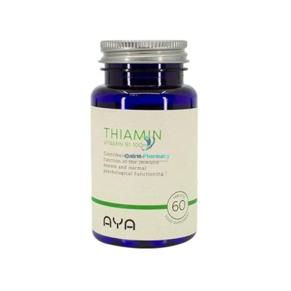 AYA Vitamin B1 Thiamin 100mg - 60/120 Tabs - OnlinePharmacy
