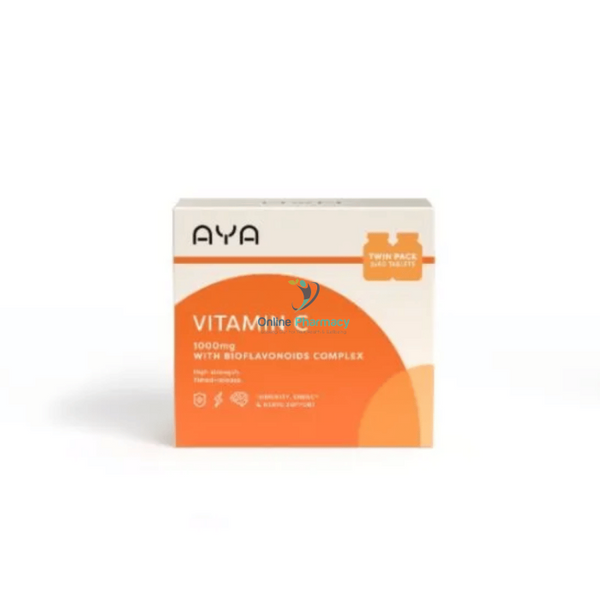 AYA Vitamin C Twin Pack 120 Tablets