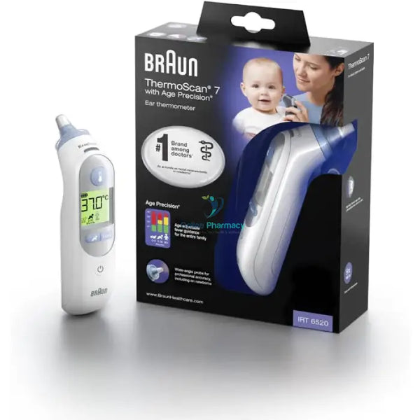 Braun Thermoscan Ear Thermometer Monitor &