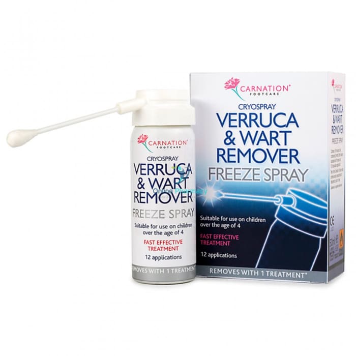 Buy Carnation Cryospray Verruca & Wart Remover Freeze Spray Online
