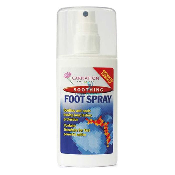 Carnation Soothing Foot Spray - 100ml - OnlinePharmacy