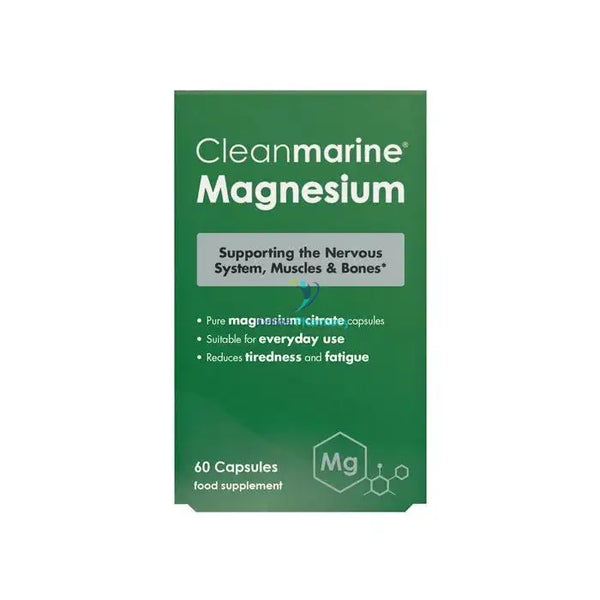 Cleanmarine Magnesium 60 Capsules Fish Oils & Omega