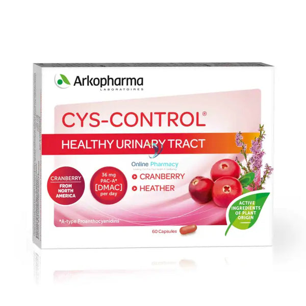 Cys Control 36Mg - 60 Capsules Urinary Tract Infections