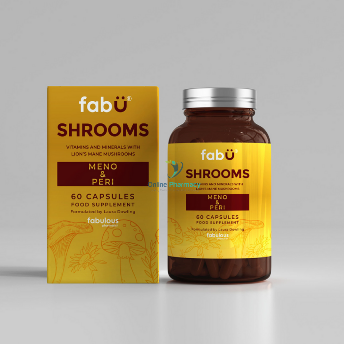 fabÜ Shrooms Meno & Peri - 60 Capsules