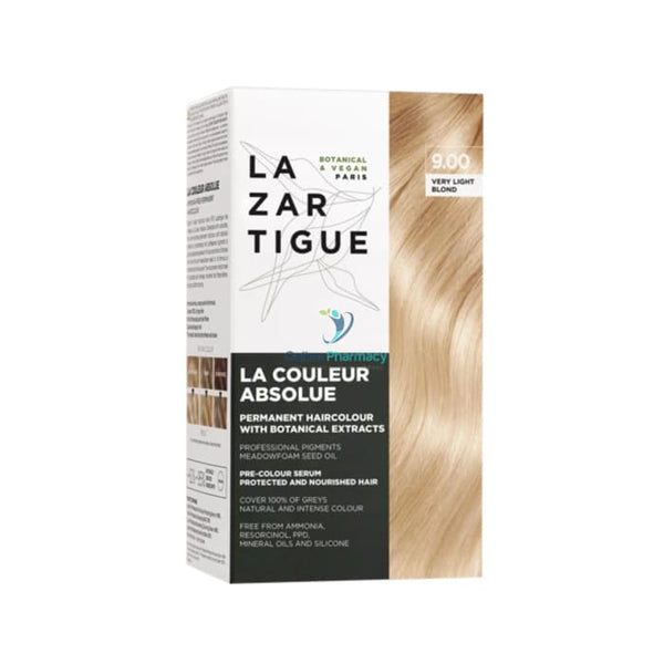 Lazartigue Haircolour - LA COULEUR ABSOLUE 9. VERY LIGHT BLONDE
