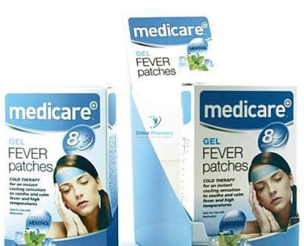 Medicare Cold Gel Fever 7 Patches First Aid