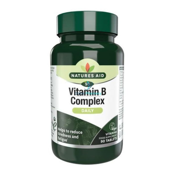 Natures Aid Vitamin B Complex - 90 Pack - OnlinePharmacy
