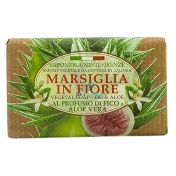 Nesti Dante Marsiglia In Fiore Vegetal Soap Fig & Aloe Vera 125G