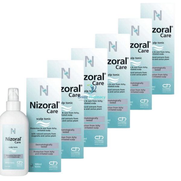 Nizoral Care Scalp Tonic For Itchy Irritated Scalps - 100Ml / 6 Months Supply