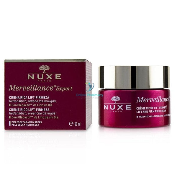 Nuxe Merveillance Expert Firmness - Lift Rich Cream 50Ml Skin Care