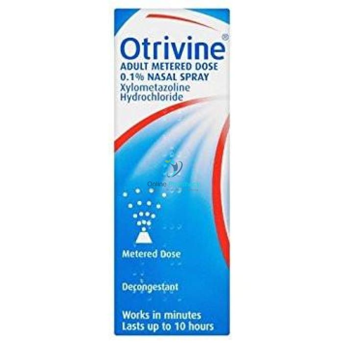 Otrivine Adult Nasal Spray - 10ml - OnlinePharmacy