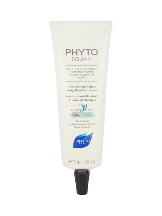 Phyto Phytosquam Intensive Anti - Dandruff Treatment Shampoo 125Ml Hair Care