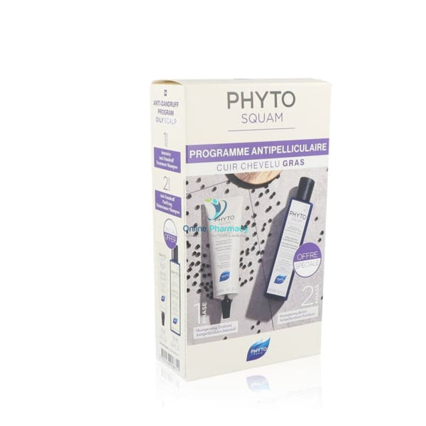 Phytosquam Anti - Dandruff Program Oily Scalp - (2 Shampoos) Hair Care