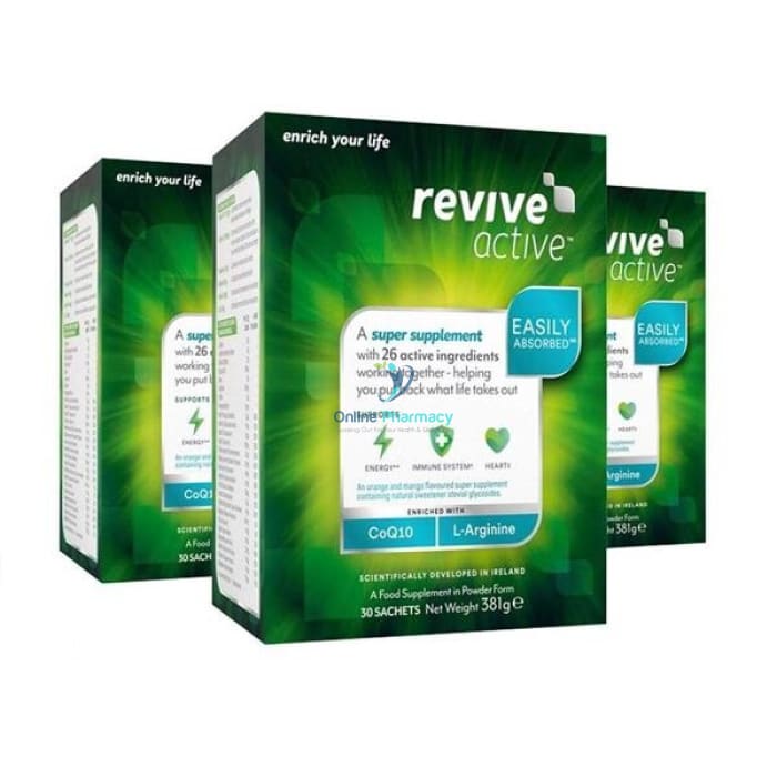 Revive Active Original Sachets + 20% Extra Free - 3 Months Supply (90 Sachets) - OnlinePharmacy