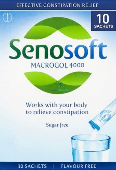 Senosoft Macrogol - 10 Sachets - OnlinePharmacy