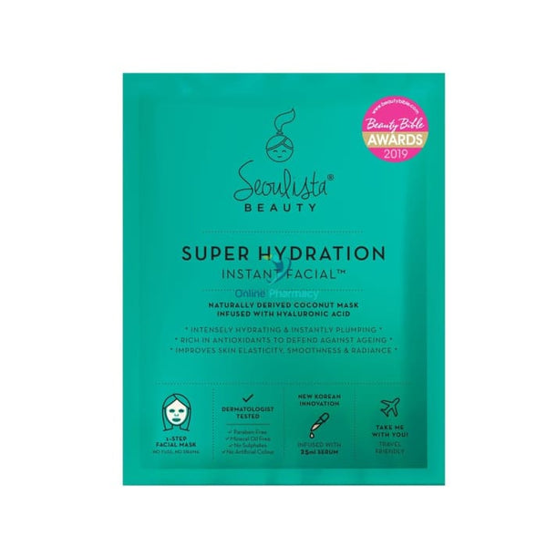Seoulista Super Hydration Instant Facial - 1 Pack - OnlinePharmacy
