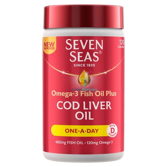 Seven Seas Cod Liver Oil One A Day Capsules - 30/60/120 Pack - OnlinePharmacy