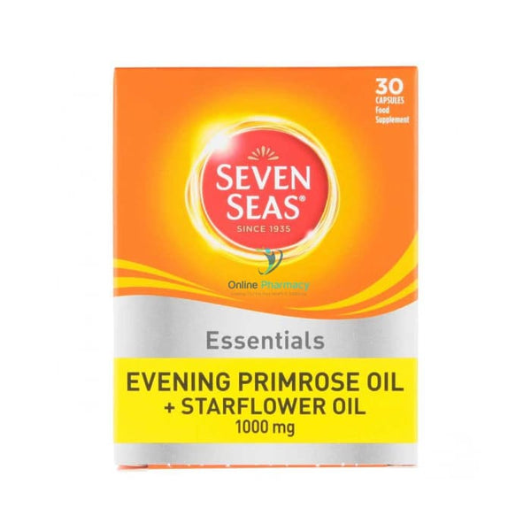 Seven Seas Evening Primrose Oil + Starflower 1000Mg - 30 Pack Vitamins