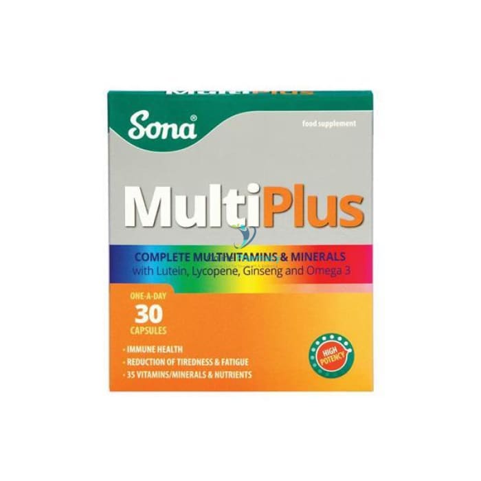 Sona Multi-Plus One-A-Day Multivitamin Capsules - 30/60/90 Pack - OnlinePharmacy