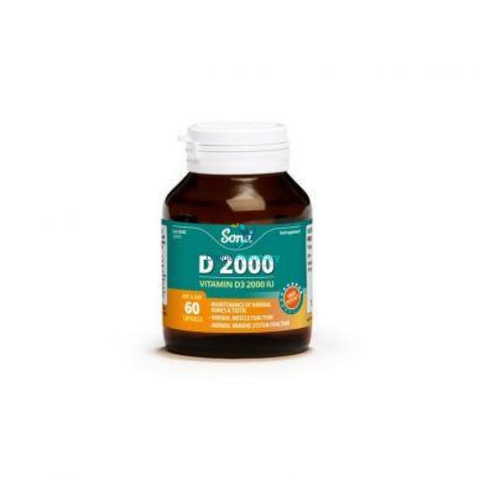 Sona Vitamin D2000 Capsules - 30/60 Pack - OnlinePharmacy