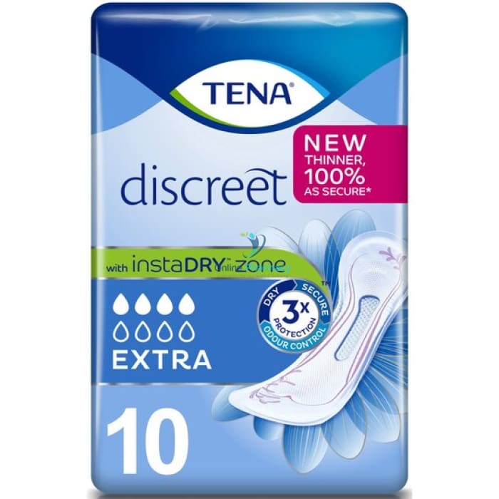 Tena Lady Discreet Extra - 10/20 Pack Incontinence Products