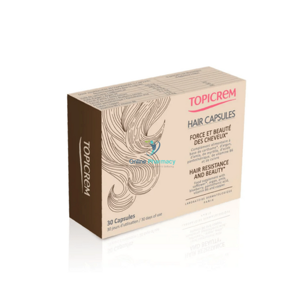 Topicrem Hair - Capsules 30’S