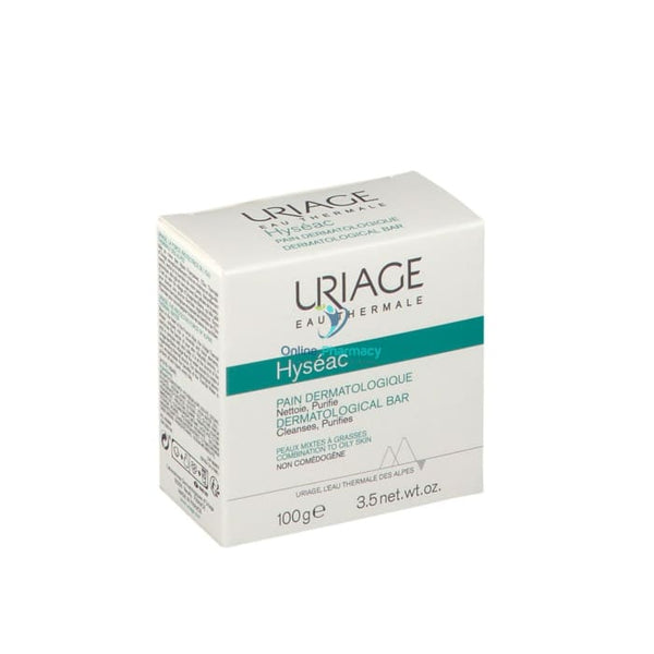 Uriage Hyseac Gentle Dermatologic Cleansing Bar 100G Skincare