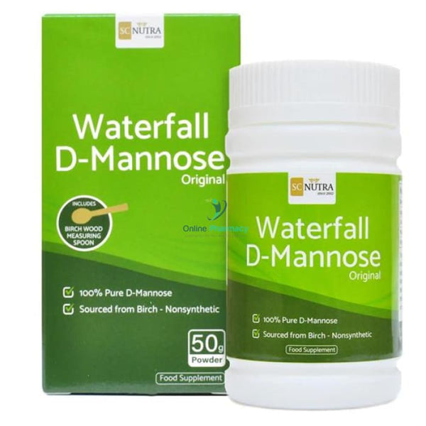 Waterfall D - Mannose Original Powder 50G Urinary Tract Infections