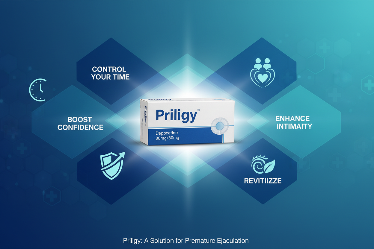 Priligy (Dapoxetine): A Complete Guide to Treating Premature Ejaculation