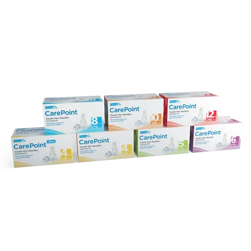 GlucoRx Carepoint Insulin Pen Needles - 100 Pack