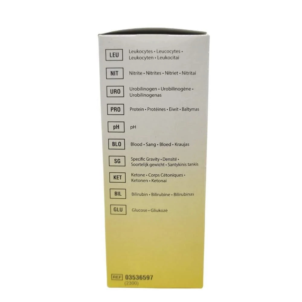 Multistix 10SG Reagent Strips for Urinalysis - 100 Pack 2300