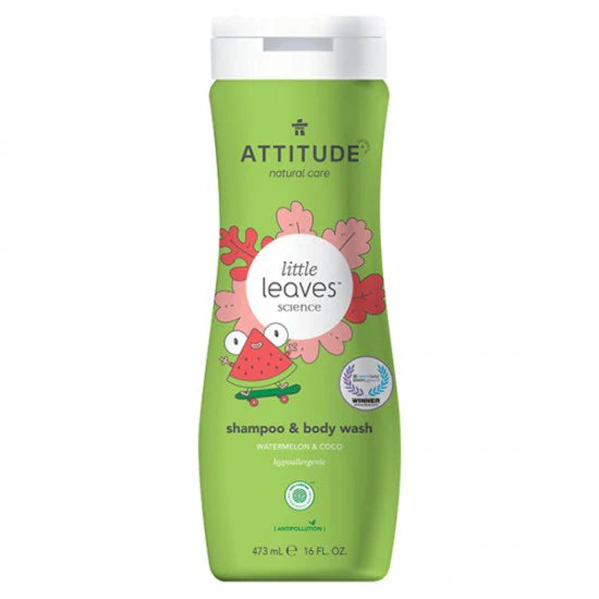 Little Leaves 2-IN-1 Shampoo Watermelon & Coco - 473ml