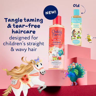 Childs Farm Tangle Taming Strawberry & Mint Shampoo - 250ml