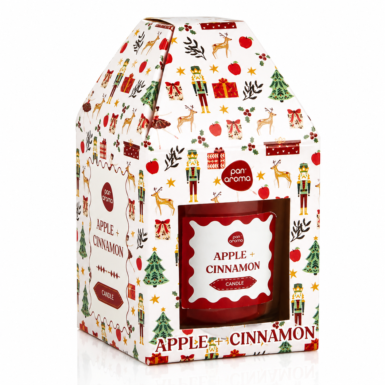 Pan Aroma Apple & Cinnamon Candle - 120g