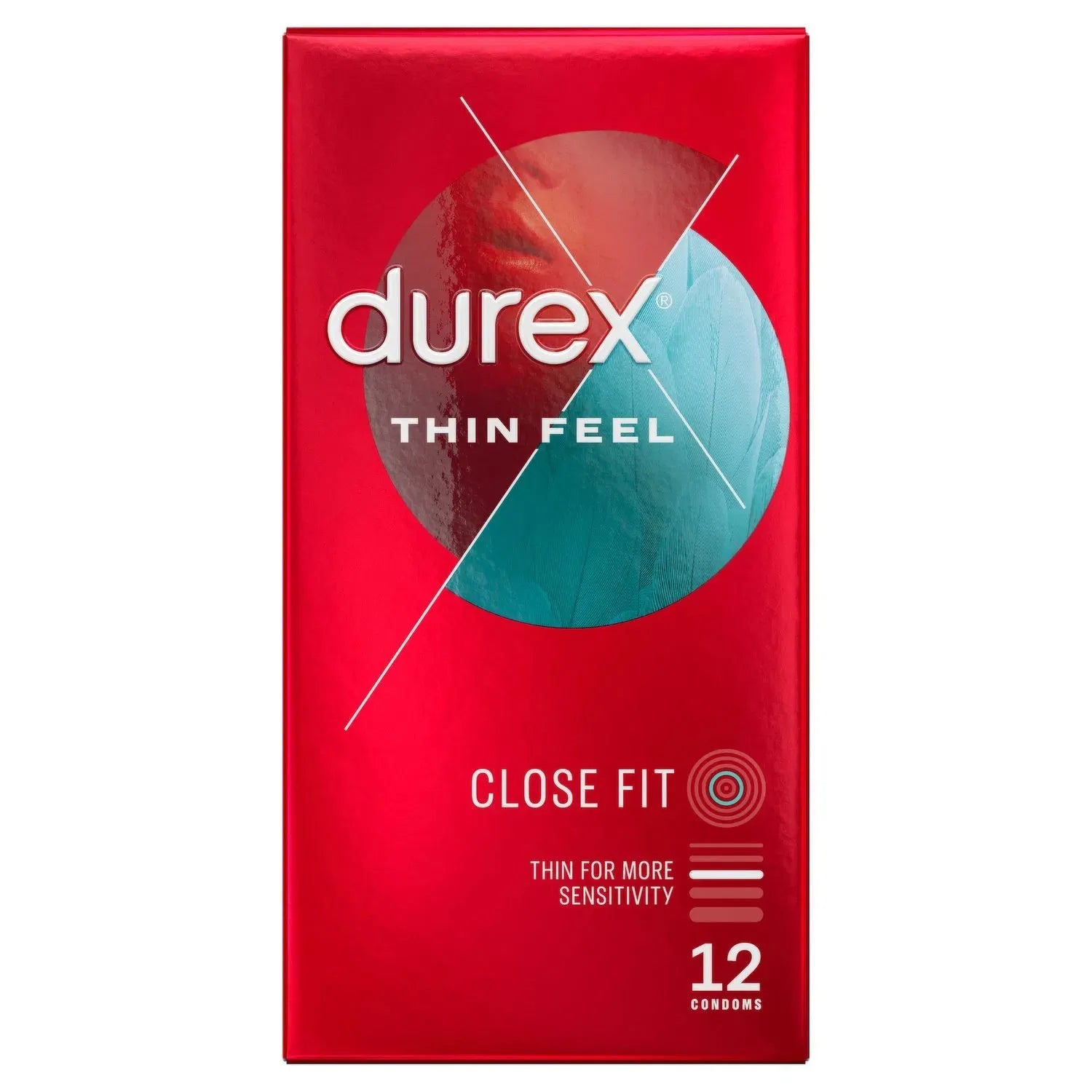 Durex Thin Feel Close Fit - 12 Pack
