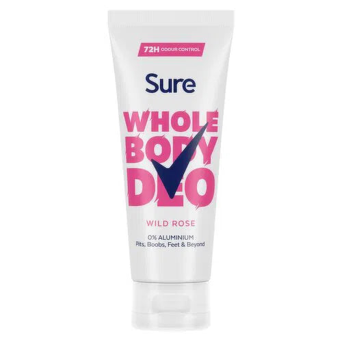 Sure Women Wild Rose All Over Body Deodorant Cream  - 75ml