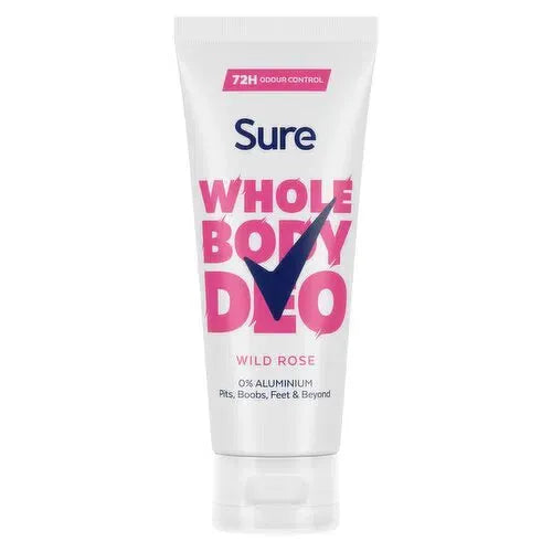 Sure Women Wild Rose All Over Body Deodorant Cream  - 75ml