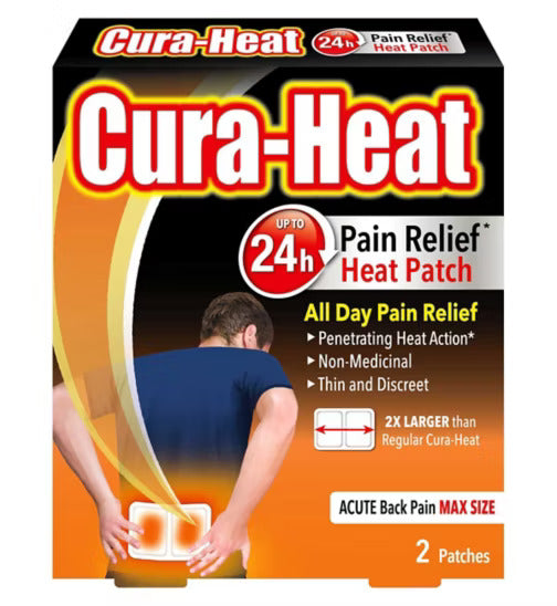 Cura Heat Max - 2 Patches