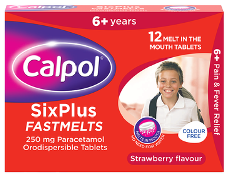 Calpol Paracetamol Fastmelts - 12 Pack
