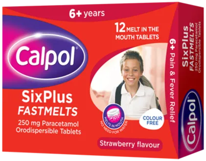 Calpol Paracetamol Fastmelts - 12 Pack