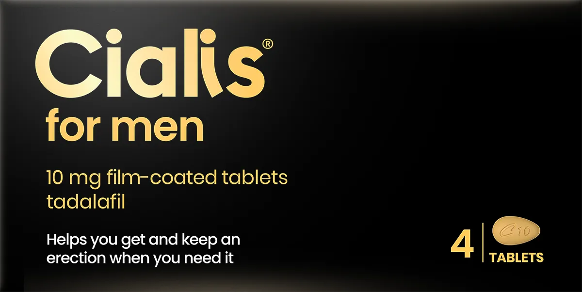 Cialis For Men 10mg Tablets - 4/8 Pack