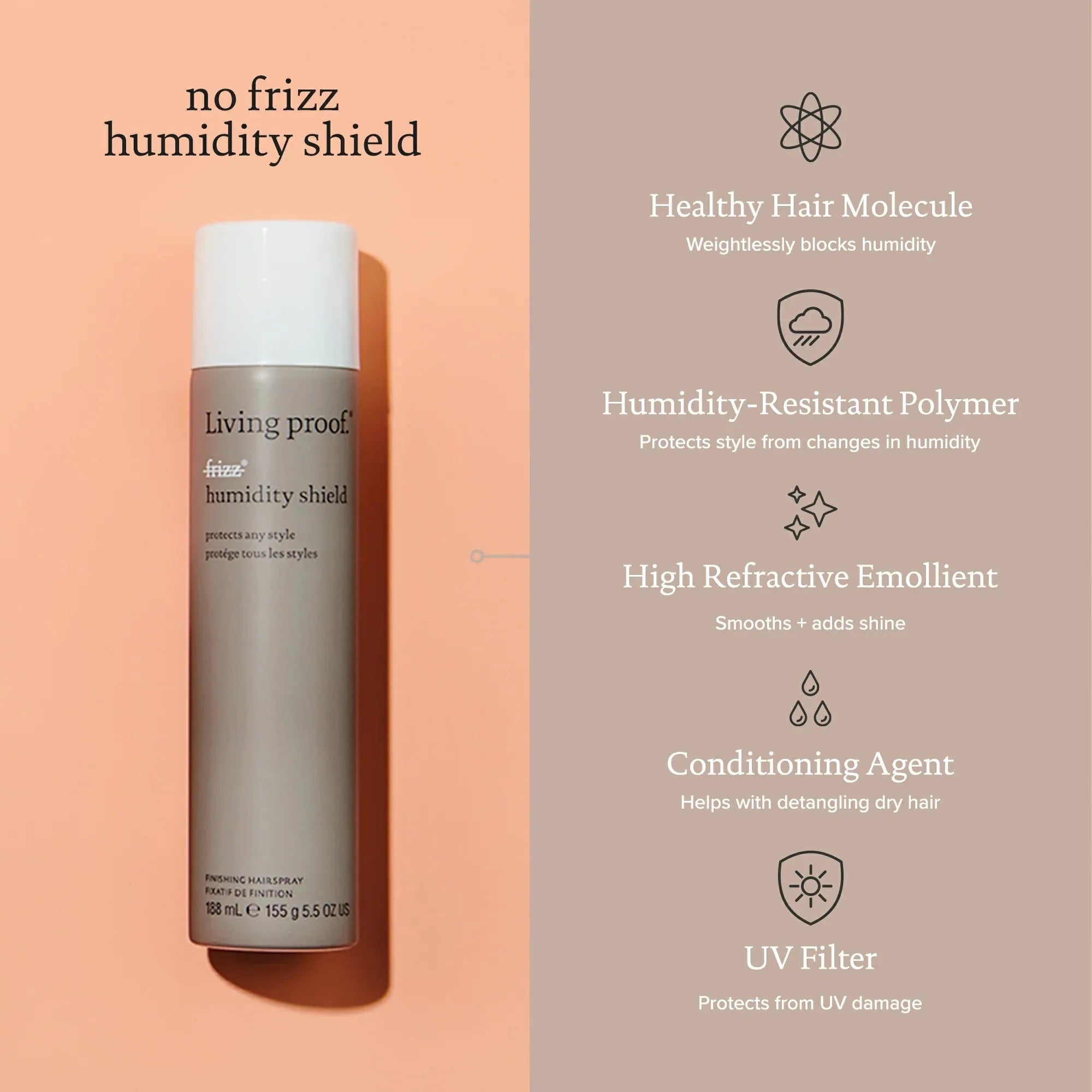 Living Proof No Frizz Humidity Spray - 188ml